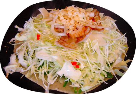 広島風お好み焼き